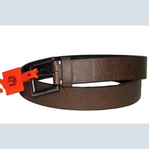 NEW Lloyd Baker London Genuine Leather Belt Brown Men's Size 36
